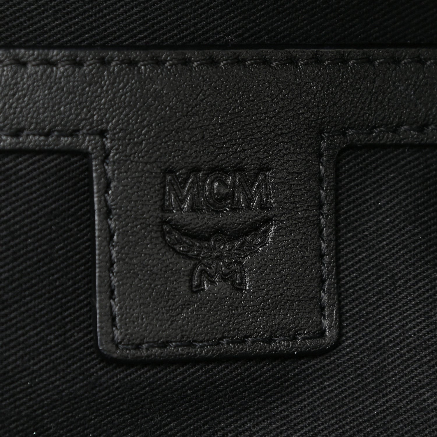 MCM Visetos Small Fursten Belt Bag Phantom Black 6 of 10