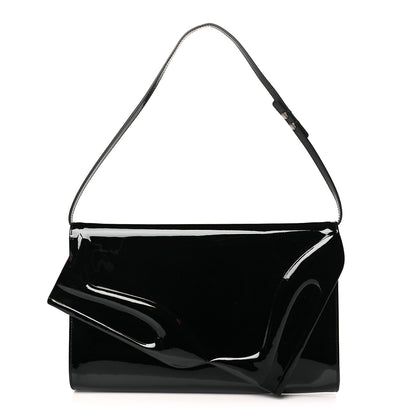 Christian Louboutin Patent So Kate Baguette Clutch Black 1 of 8