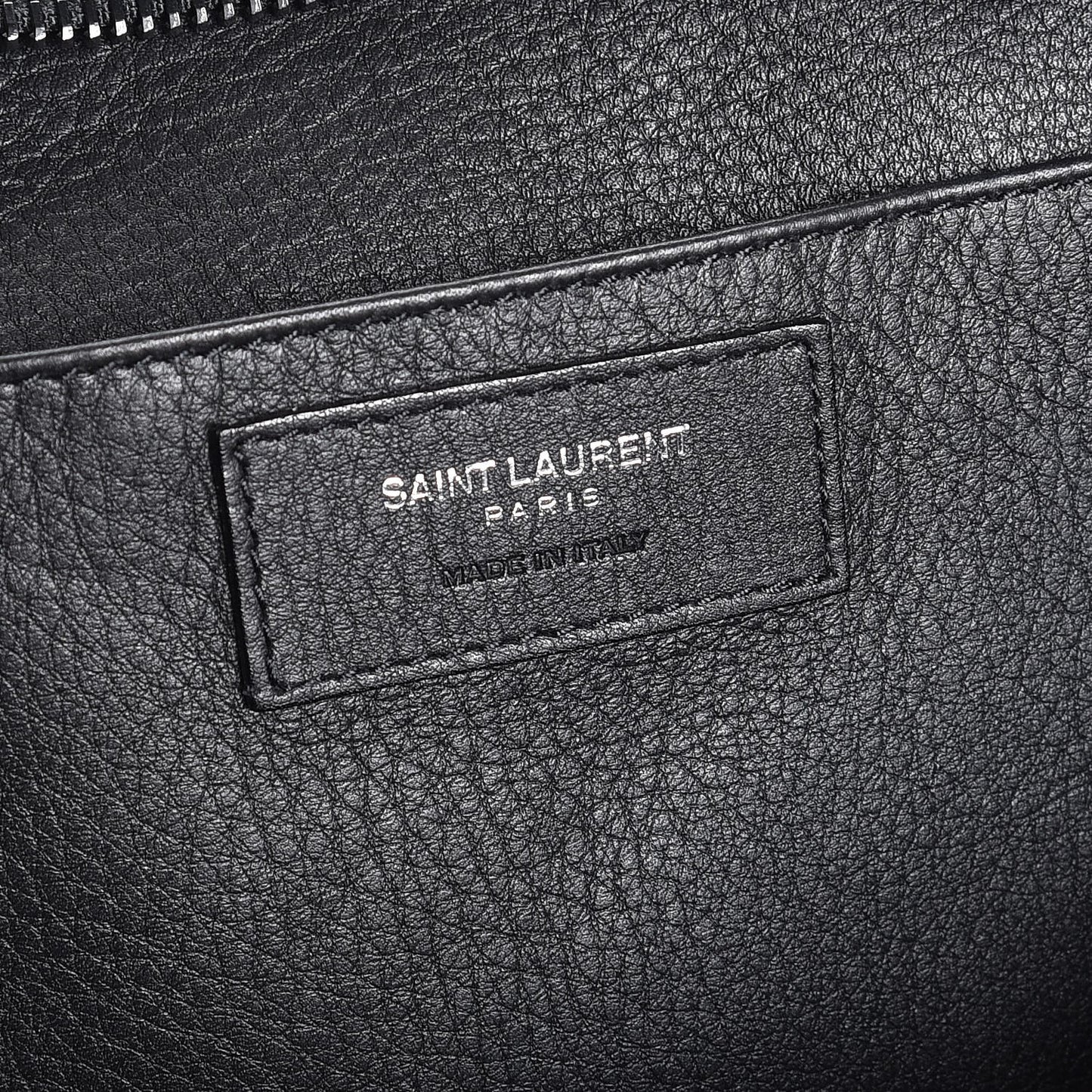 Calfskin Small Monogram Downtown Cabas Black