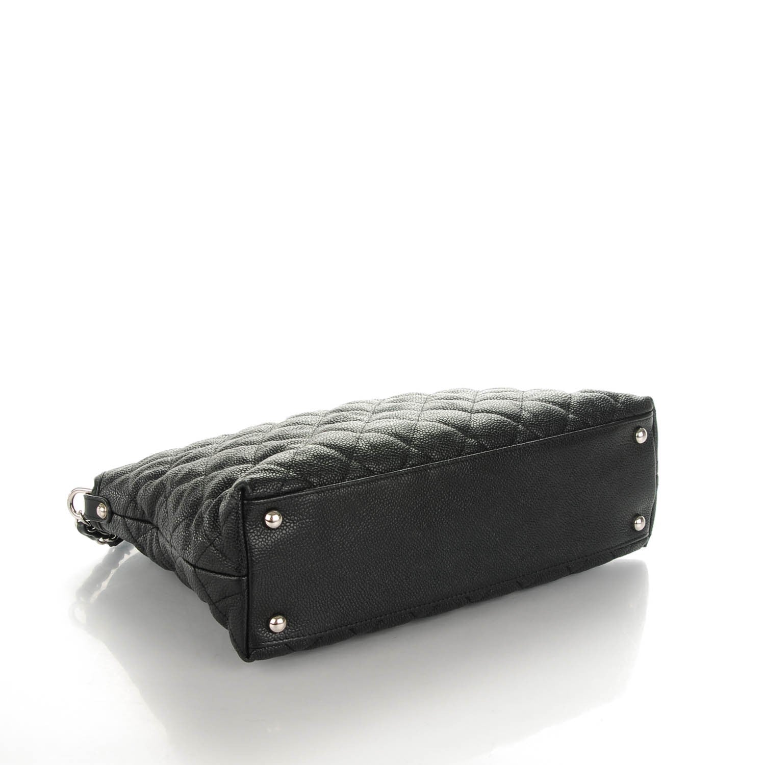 Chanel Caviar Quilted French Riviera Hobo Black 4 of 7