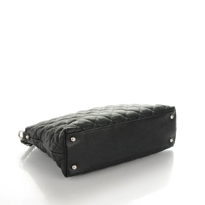 Chanel Caviar Quilted French Riviera Hobo Black 4 of 7