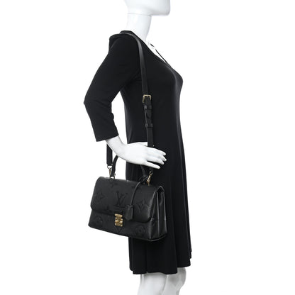 Louis Vuitton Empreinte Monogram Giant Madeleine MM Black 2 of 9