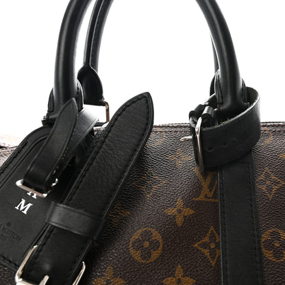 Louis Vuitton Monogram Macassar Keepall Bandouliere 45 7 of 9