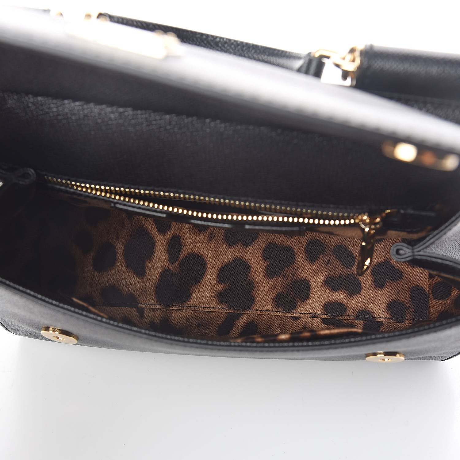 Dolce & Gabbana Dauphine Medium Miss Sicily Satchel Black 5 of 9