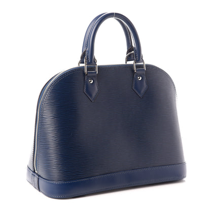 Louis Vuitton Epi Alma PM Indigo 3 of 9