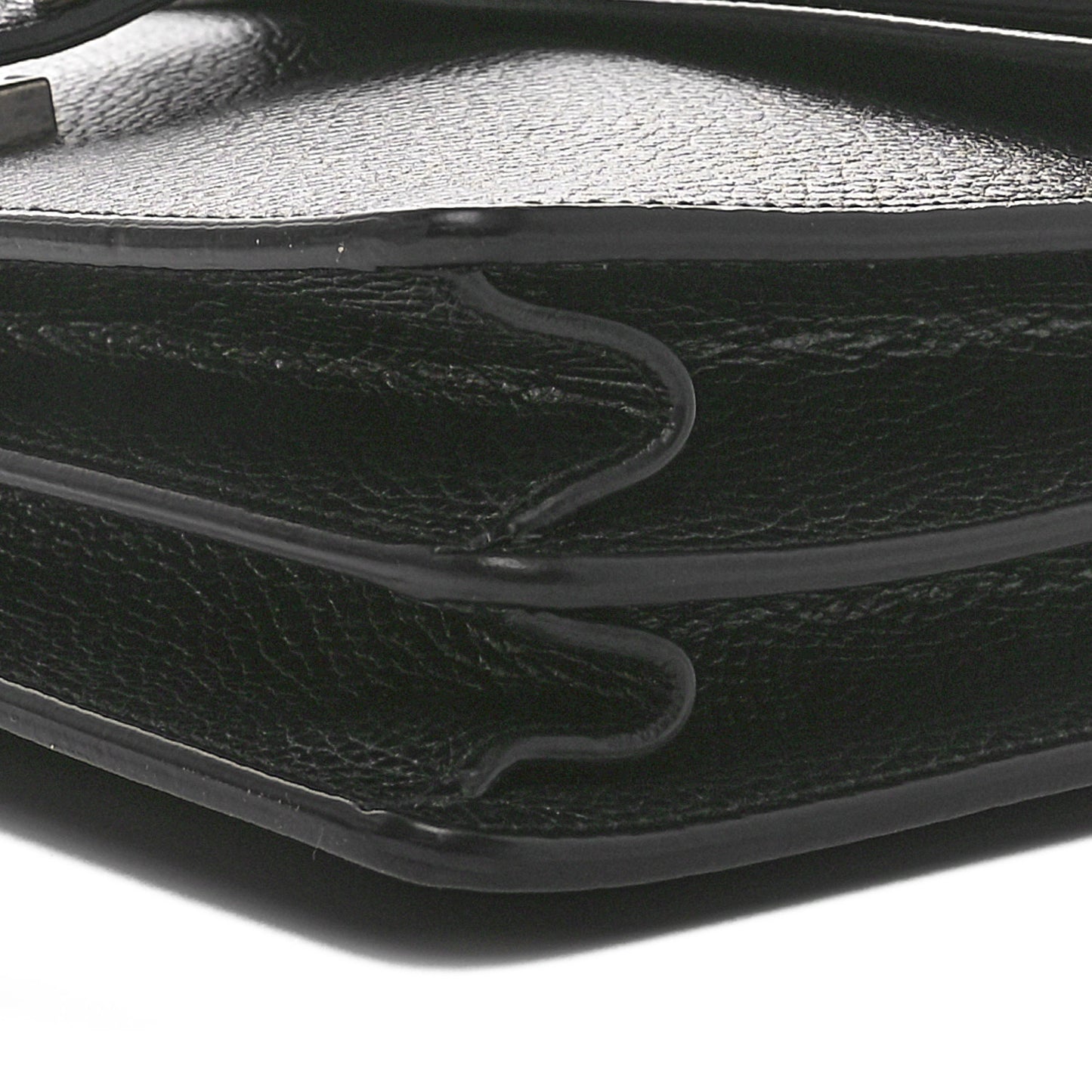 Dollar Calfskin Crystal Medium Dionysus Shoulder Bag Black Black Diamond