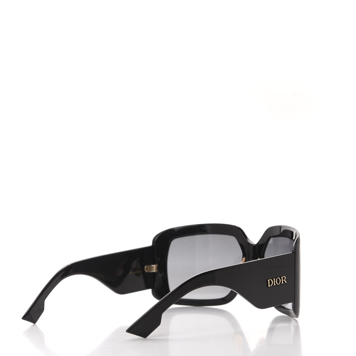 Christian Dior Acetate DiorSo Light 2 Shield Sunglasses Black 4 of 9