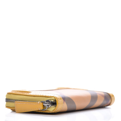 Burberry Nova Pop Degrade Large Zip Around Wallet Yellow 4 of 8