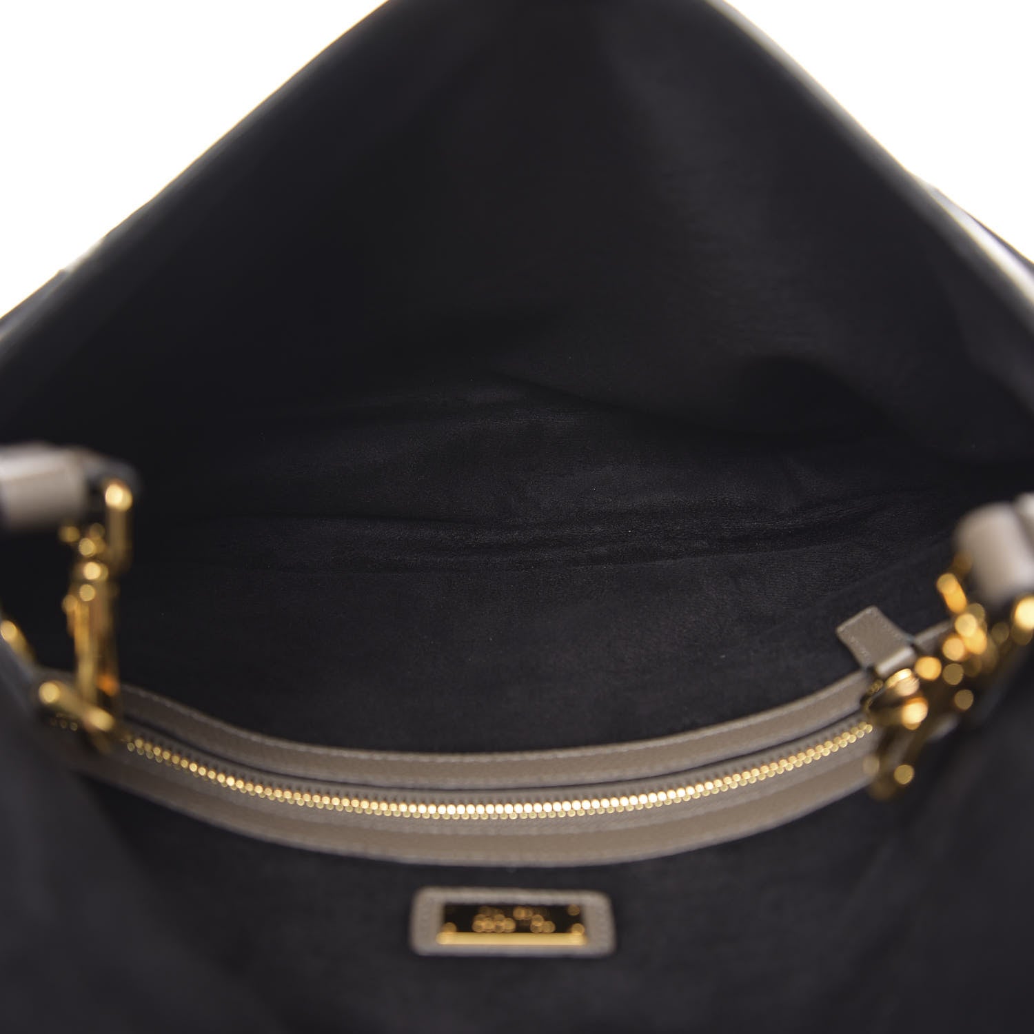 Tom Ford Pebbled Calfskin Jennifer East West Crossbody Bag Graphite 6 of 12