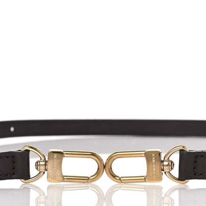 Louis Vuitton Calfskin 12mm Adjustable Shoulder Strap Brown 4 of 7