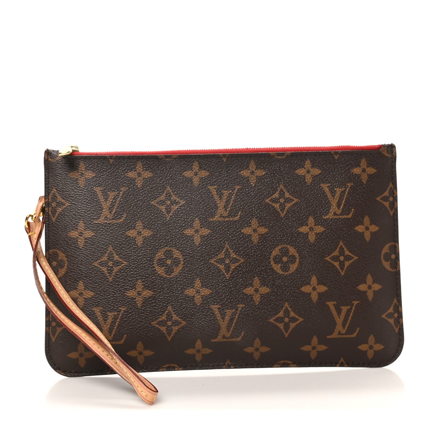 Louis Vuitton Monogram Neverfull MM GM Pochette Cherry 1 of 7