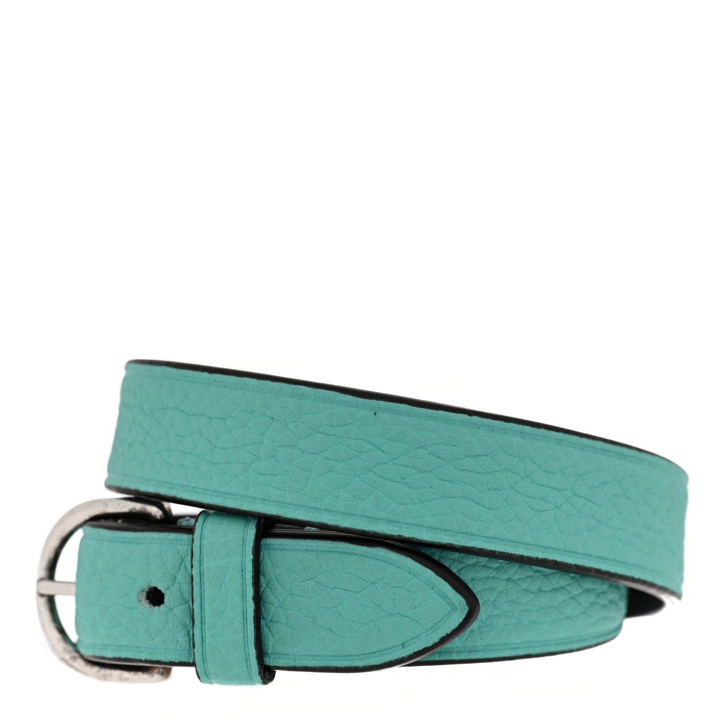 Tiffany Sterling Silver Leather Return to Tiffany Double Wrap