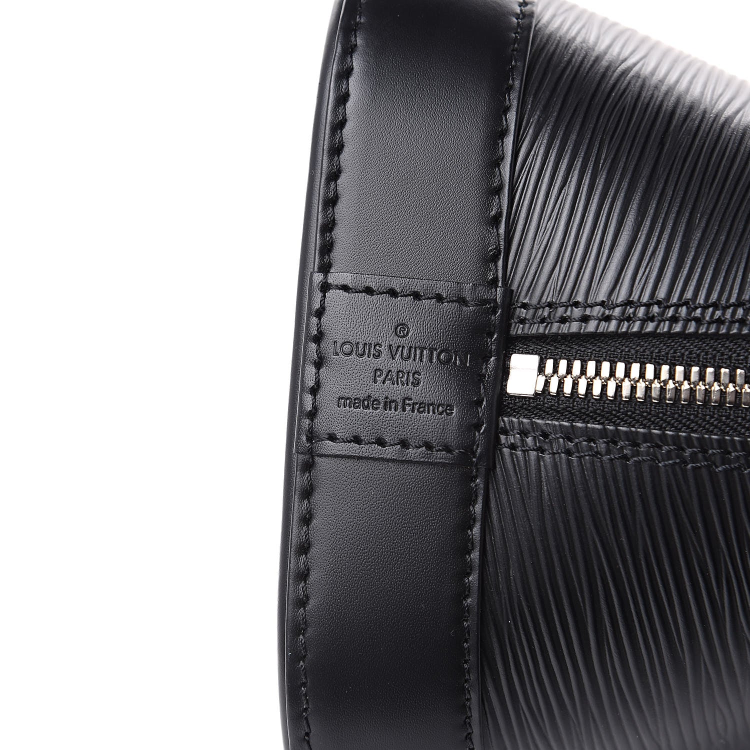 Louis Vuitton Epi Alma PM Black 8 of 9