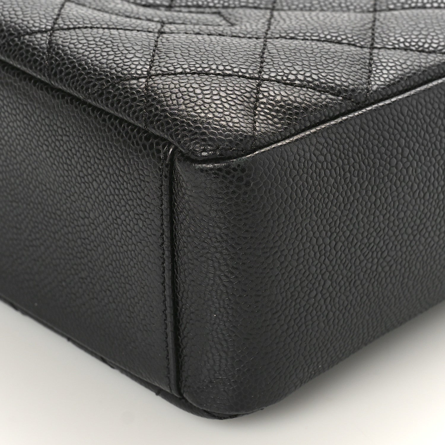 Chanel Caviar Quilted Petit Shopping Tote PST Black 9 of 9