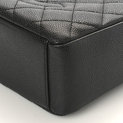 Chanel Caviar Quilted Petit Shopping Tote PST Black 9 of 9