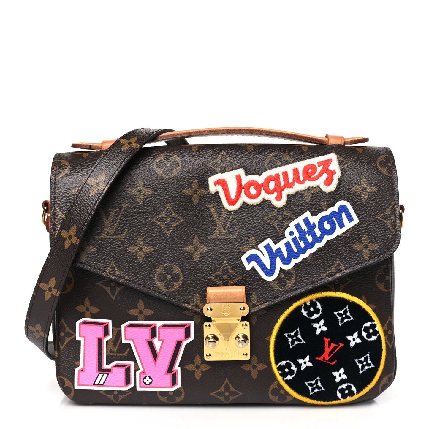 LOUIS VUITTON Monogram My World Tour Pochette Metis