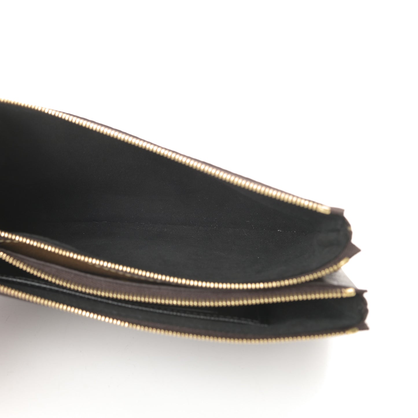 Reverse Monogram Giant Double Zip Pochette