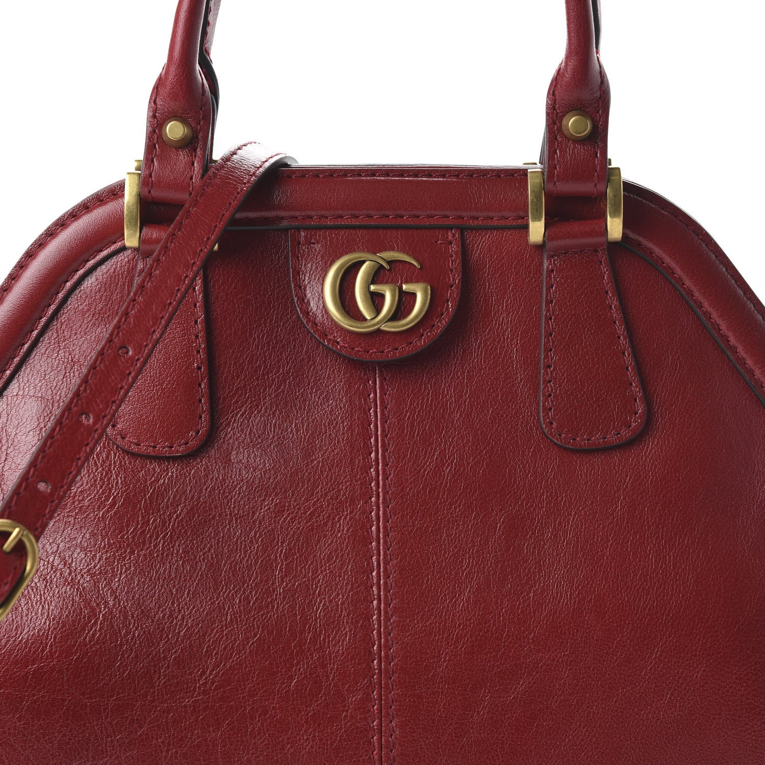 Gucci Piuma Lux Energy Medium Re(Belle) Top Handle Bag Romantic Cerise 9 of 9