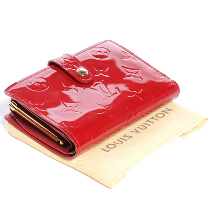 Louis Vuitton Vernis French Purse Wallet Pomme D'Amour 3 of 6