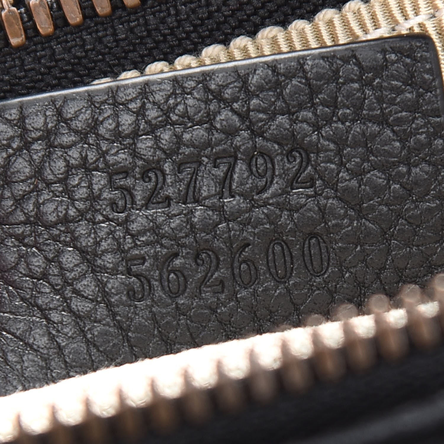 Gucci Grained Calfskin Small Logo Belt Bag Black 7 of 10