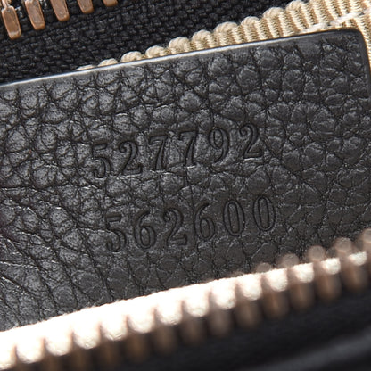 Gucci Grained Calfskin Small Logo Belt Bag Black 7 of 10
