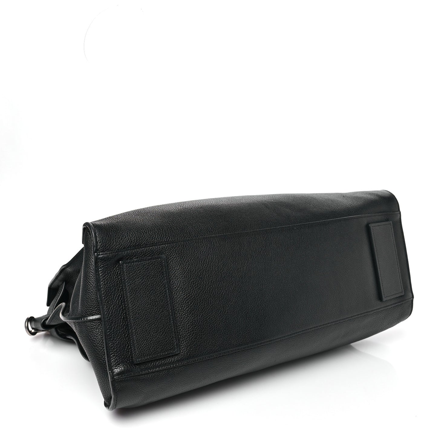Grained Calfskin Medium Souple Sac De Jour Duffle Black