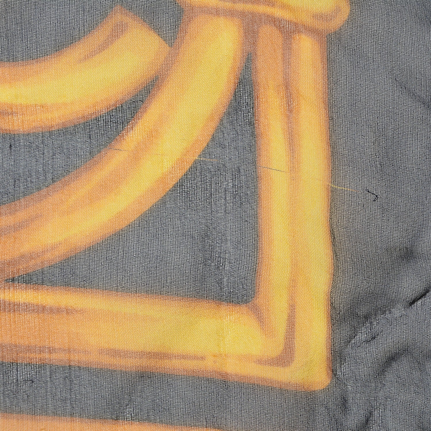 Chanel Silk Chiffon Sailboat Scarf Navy 6 of 6