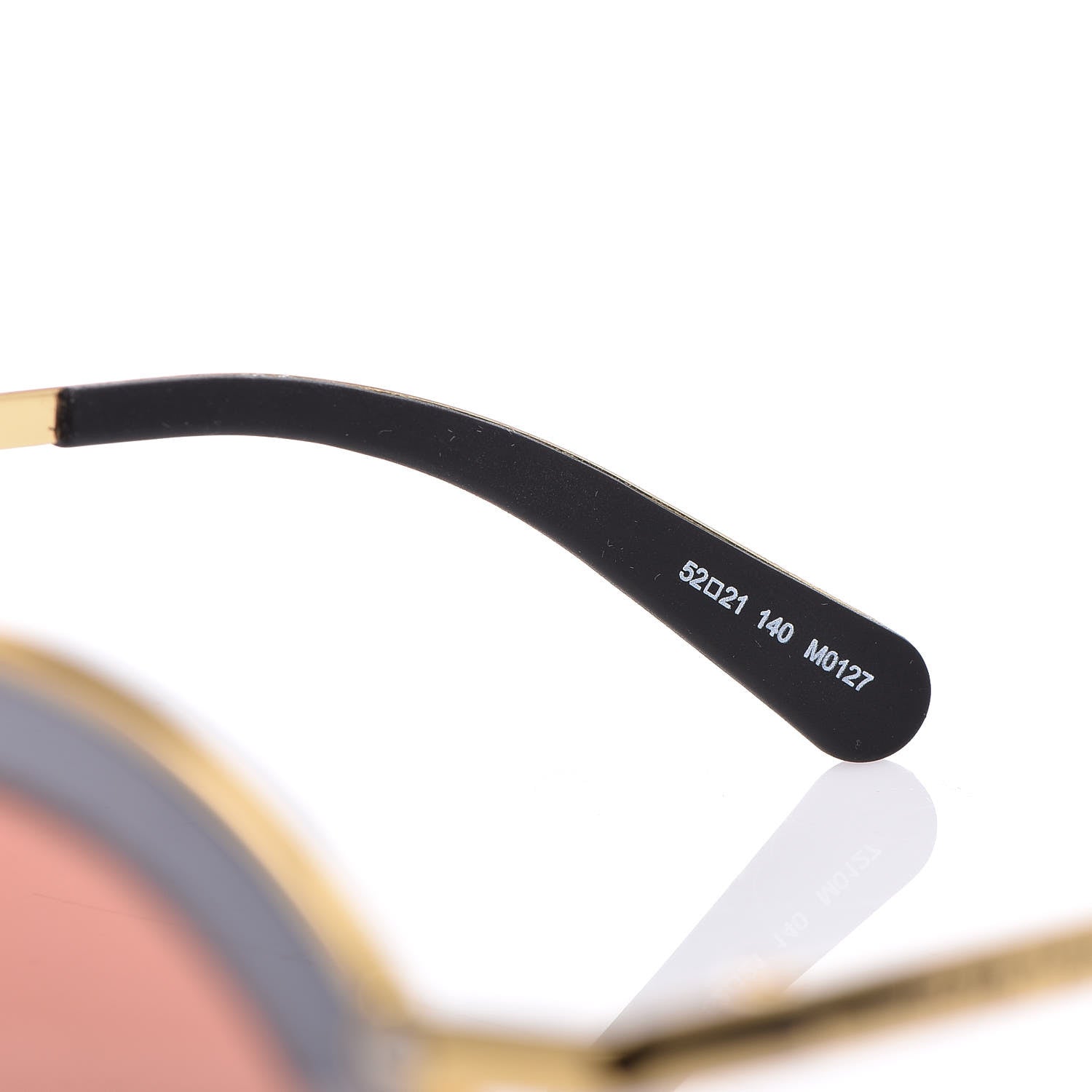 Louis Vuitton Round Metropolis Sunglasses Z0908U Brown Gold 6 of 11