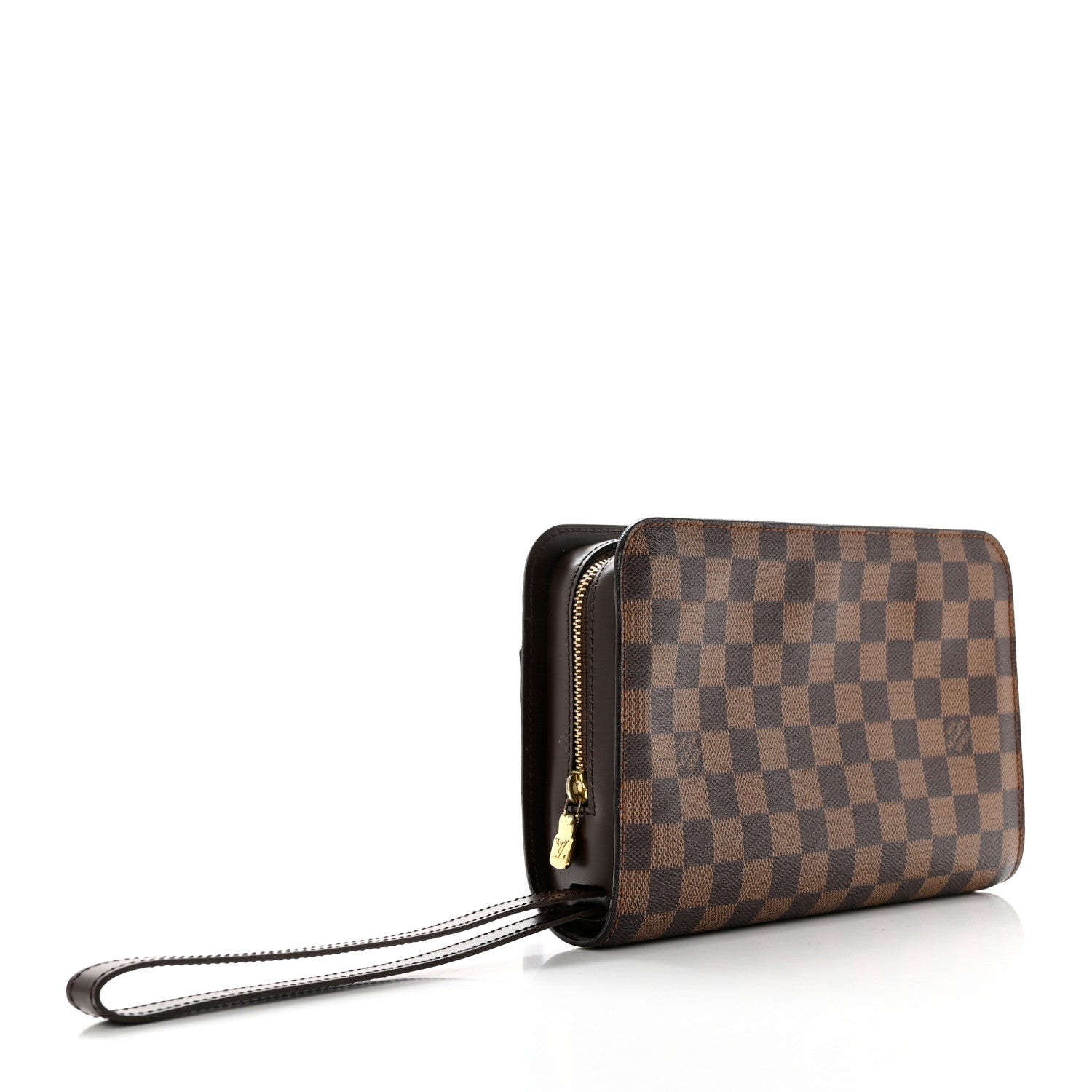 Louis Vuitton Damier Ebene Pochette Saint Louis Clutch 3 of 8