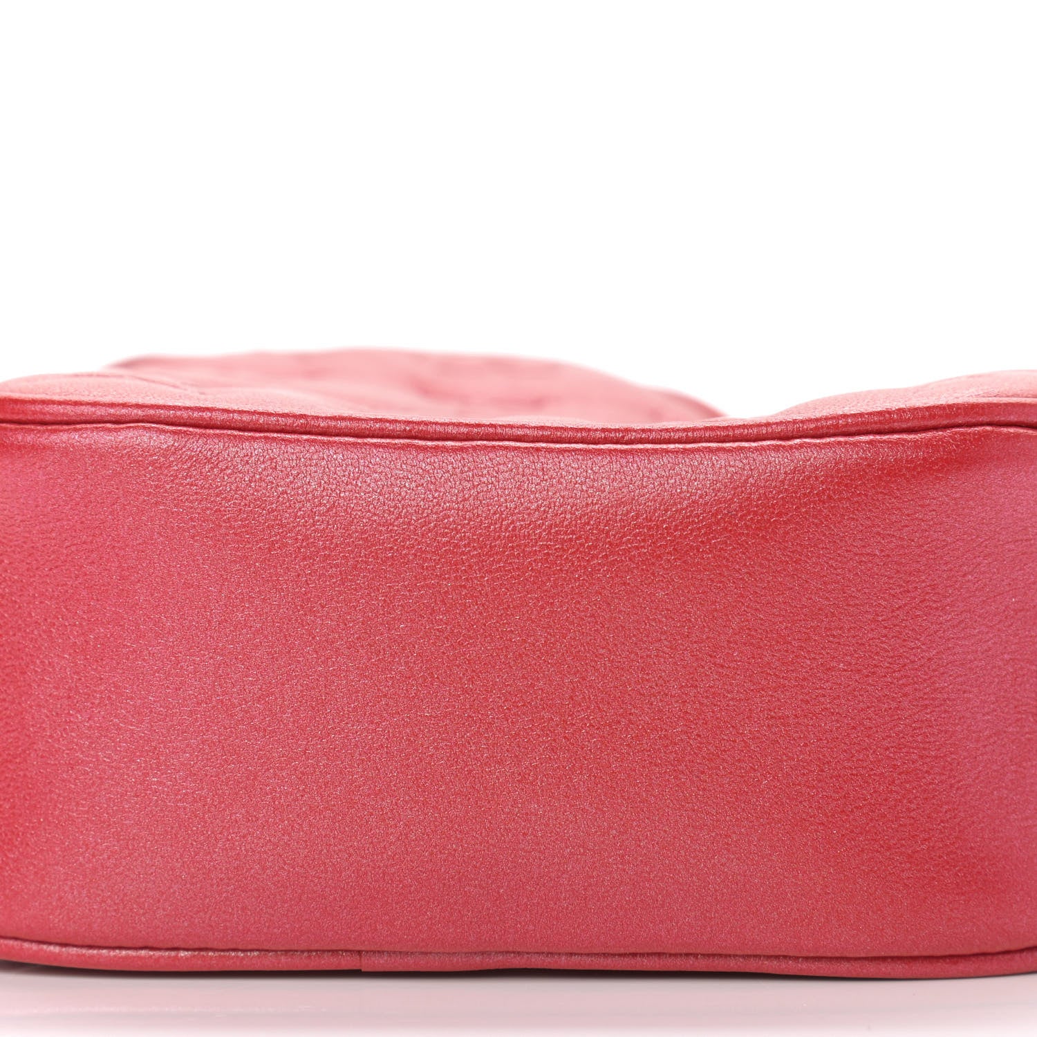 Louis Vuitton Lambskin Embossed Monogram Fall In Love Sac Coeur Heart Chain Bag Lipstick Red 9 of 9