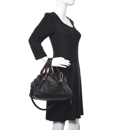 Chloe Calfskin Small Paraty Black 2 of 18