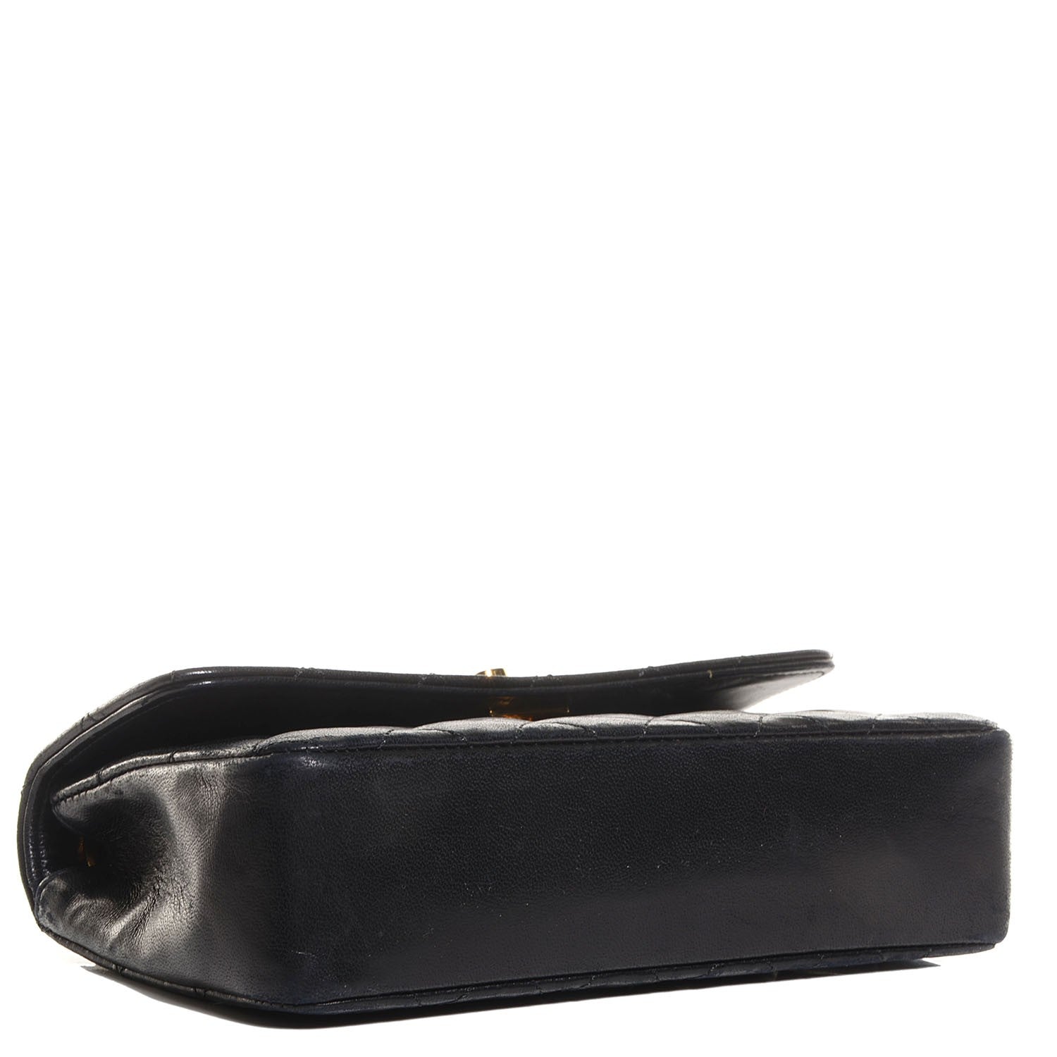 Chanel Lambskin Quilted Mini Rectangular Flap Black 4 of 7