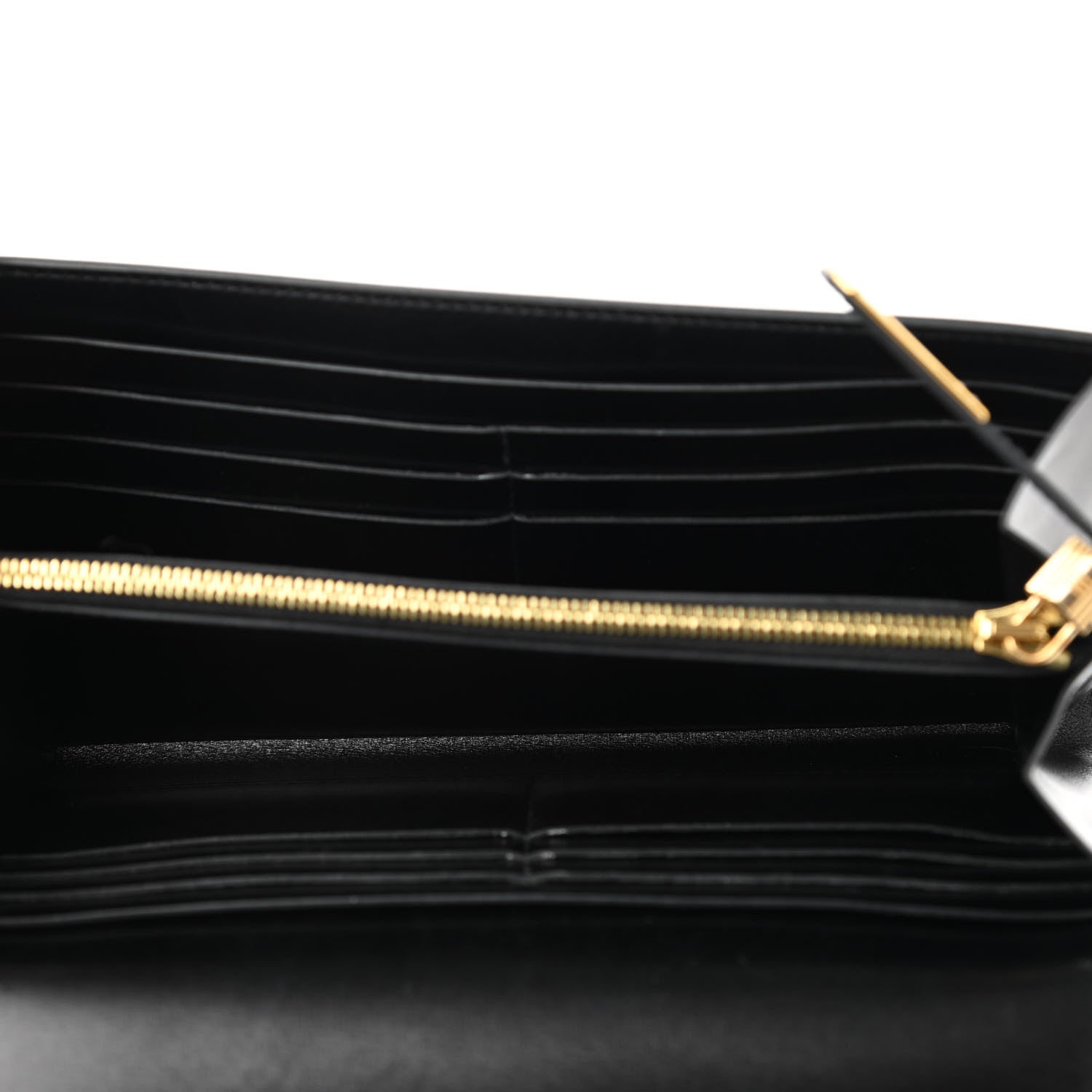 Hermes Box Kelly Longue Wallet Black 4 of 6