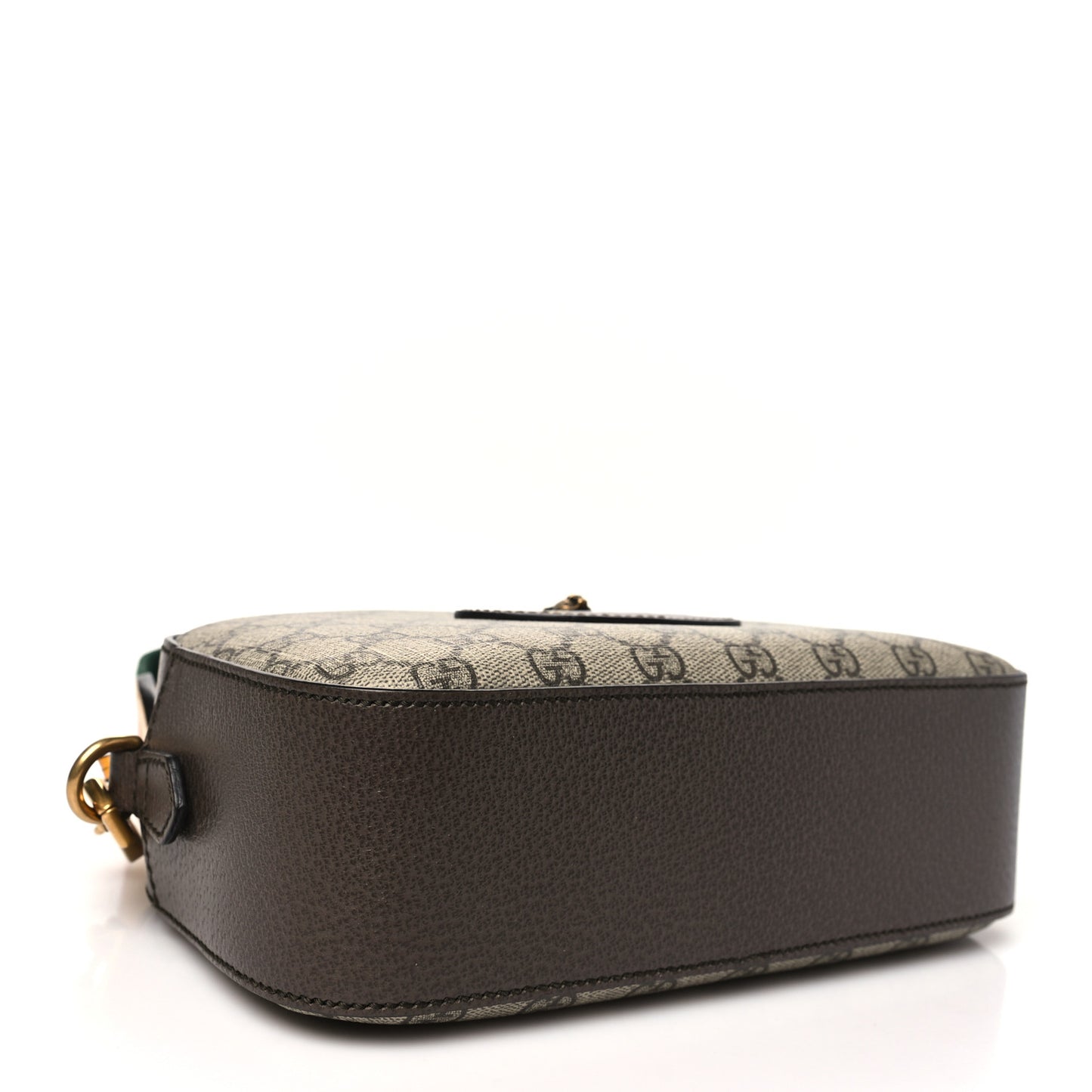 GG Supreme Monogram Web Neo Vintage Shoulder Bag Beige New Acero Crop