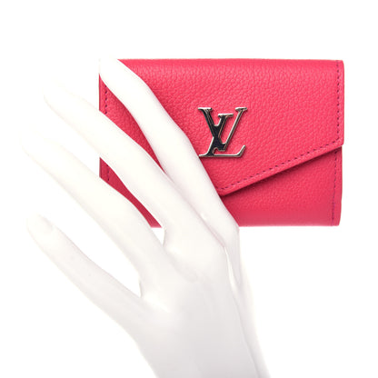 Louis Vuitton Calfskin Lockmini Wallet Hot Pink 2 of 8