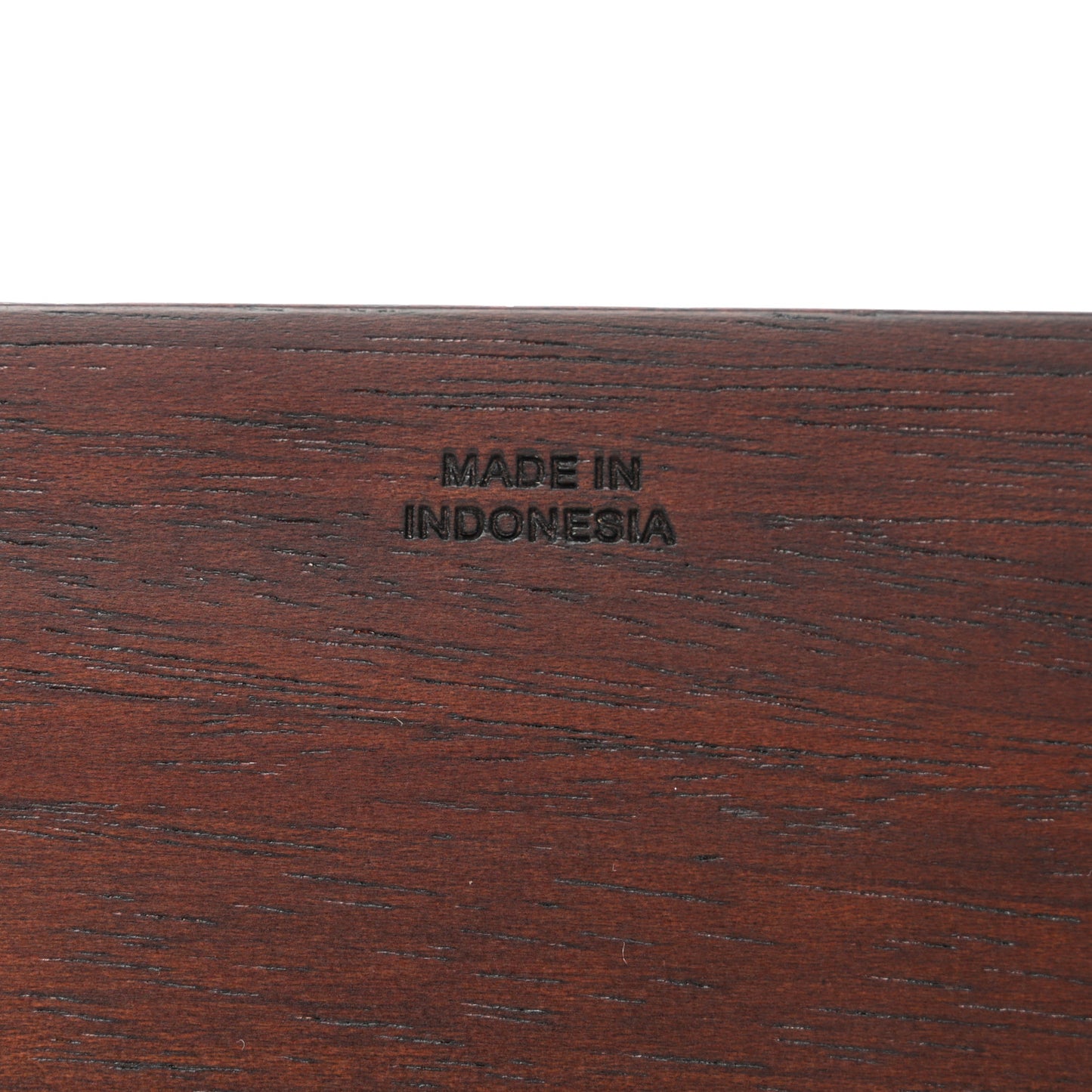Mahogany Wood Taurillon Medium Pleiade Picture Frame Brown Etoupe