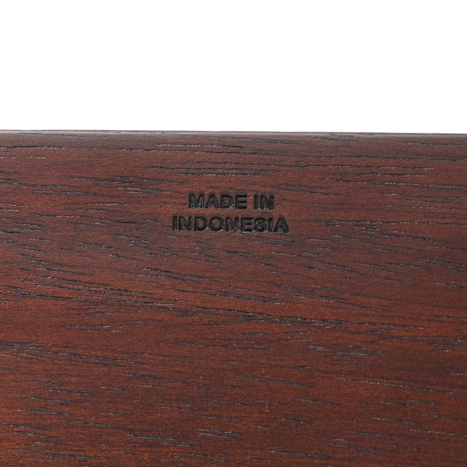 Hermes Mahogany Wood Taurillon Medium Pleiade Picture Frame Brown Etoupe 5 of 7