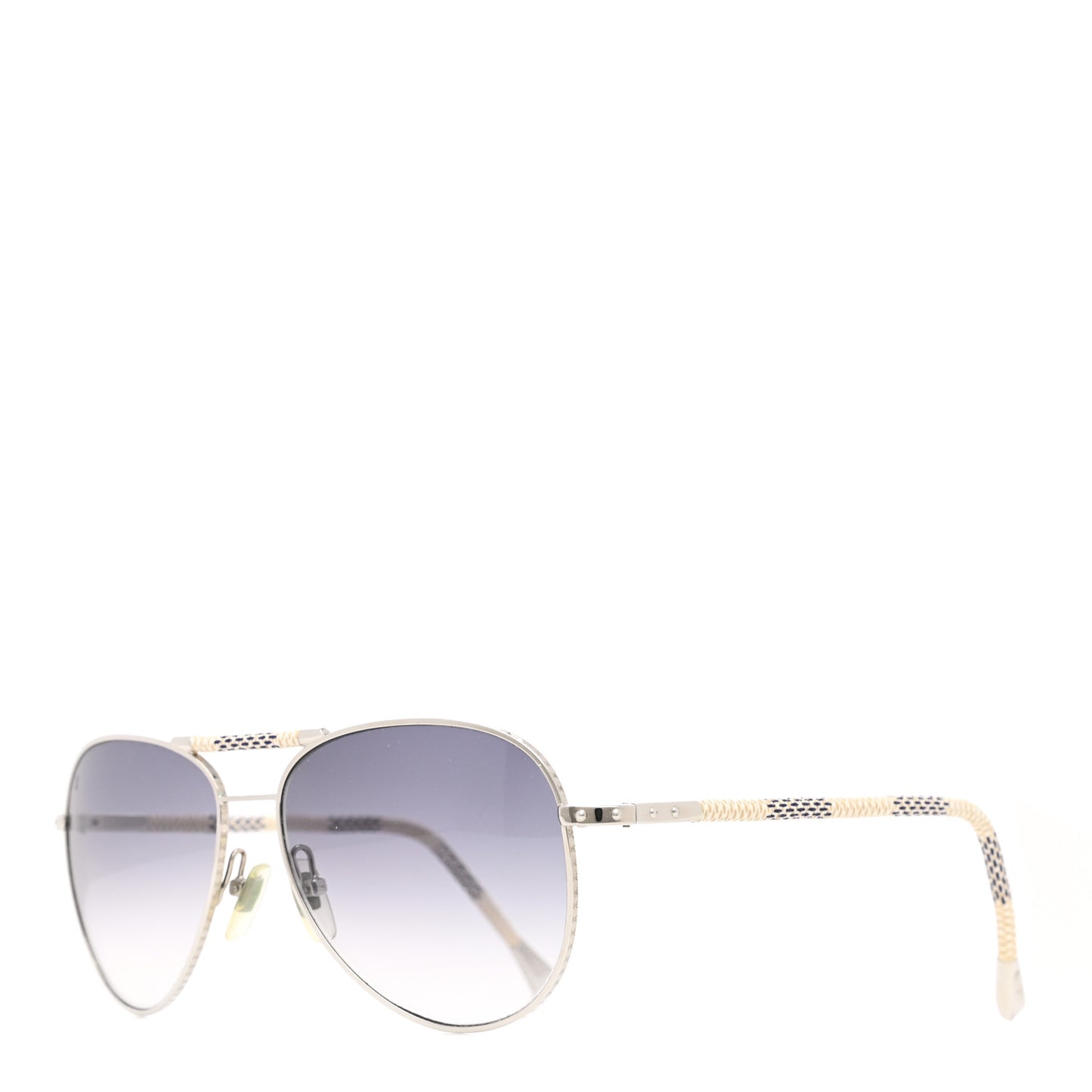 Damier Azur Conspiration Pilote Aviator Sunglasses Z0203U