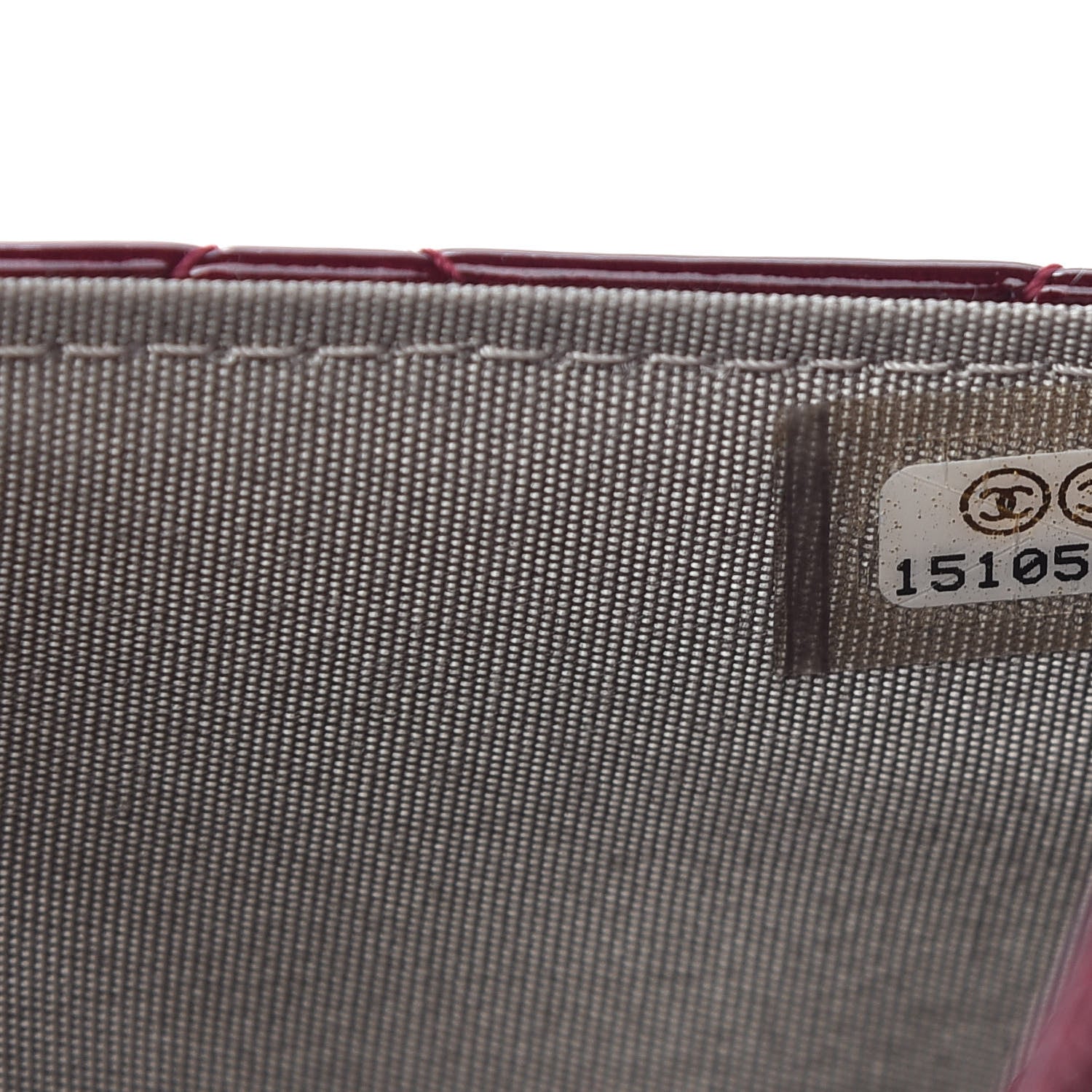 Chanel Patent Quilted Brilliant Wallet On Chain WOC Red 10 of 12