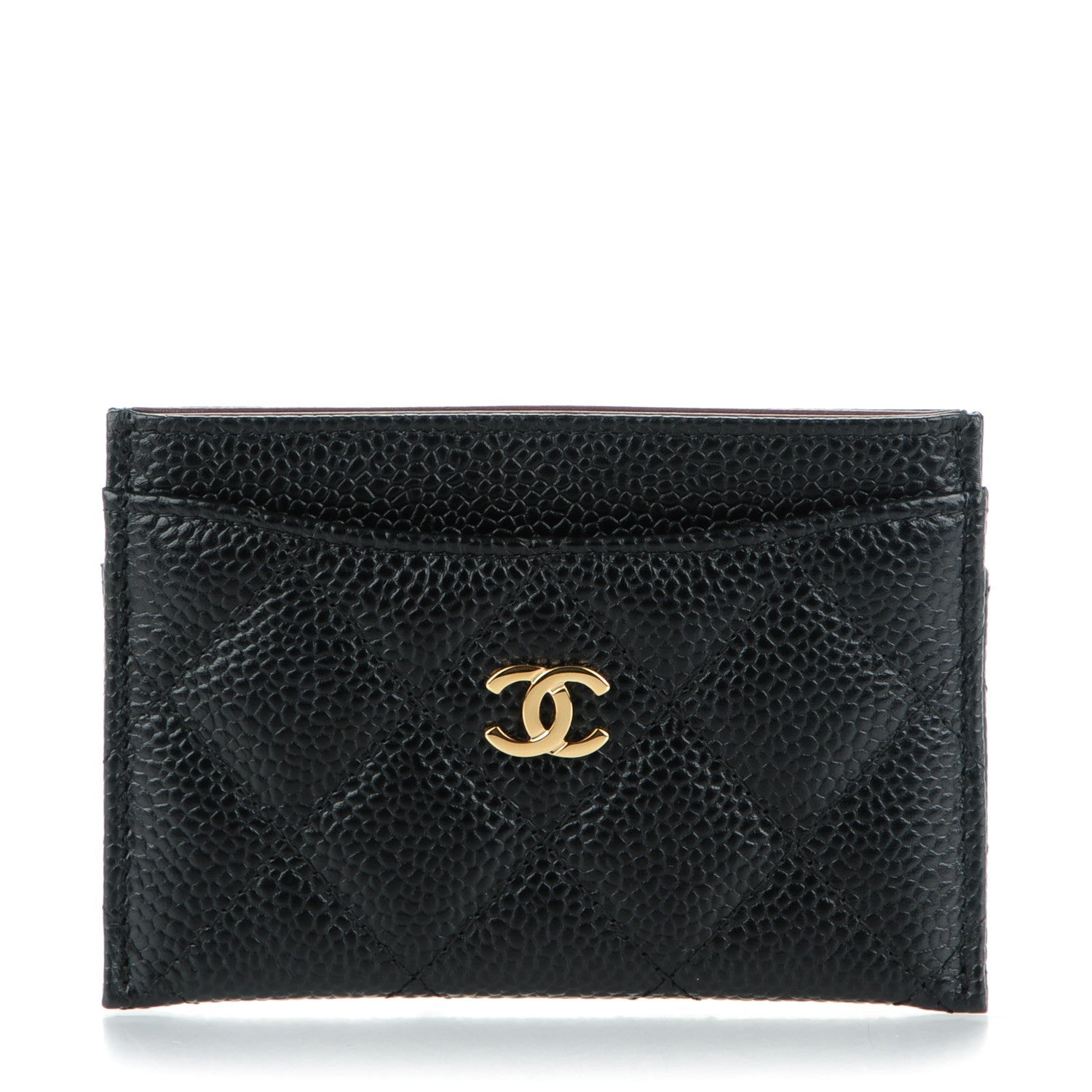 Chanel Caviar Quilted Card Holder Black 1 of 8