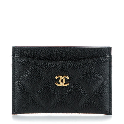 Chanel Caviar Quilted Card Holder Black 1 of 8