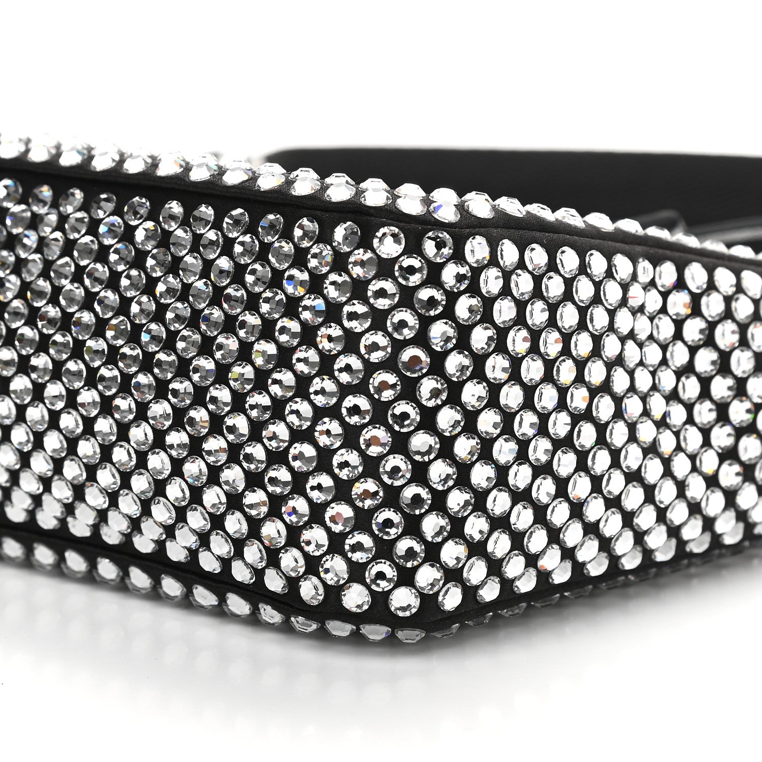 Prada Satin Crystal Mini Re-Edition 2000 Bag Cristal 8 of 8