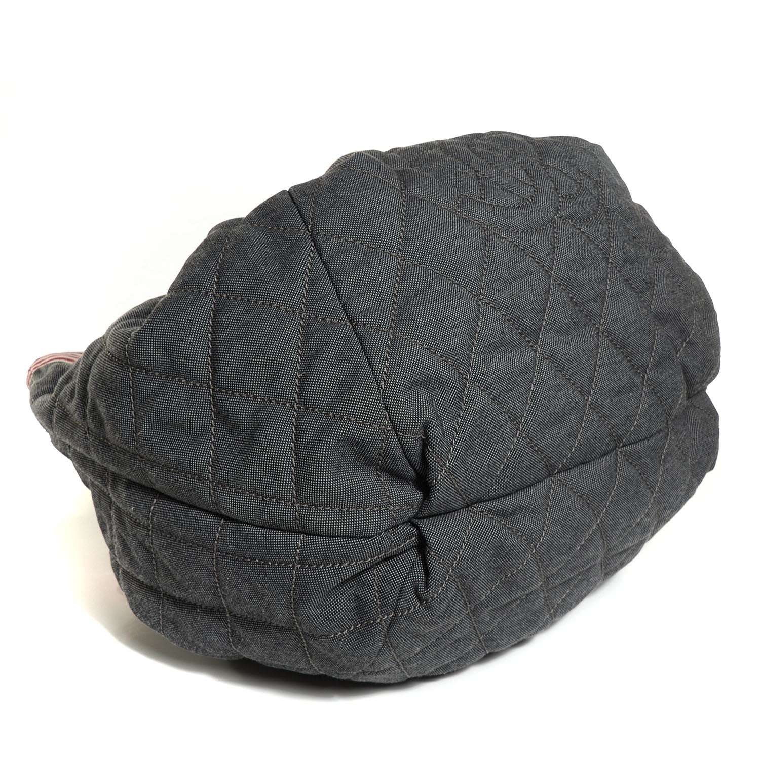 Chanel Denim Quilted Large Stretch Spirit Cabas Blue 4 of 7