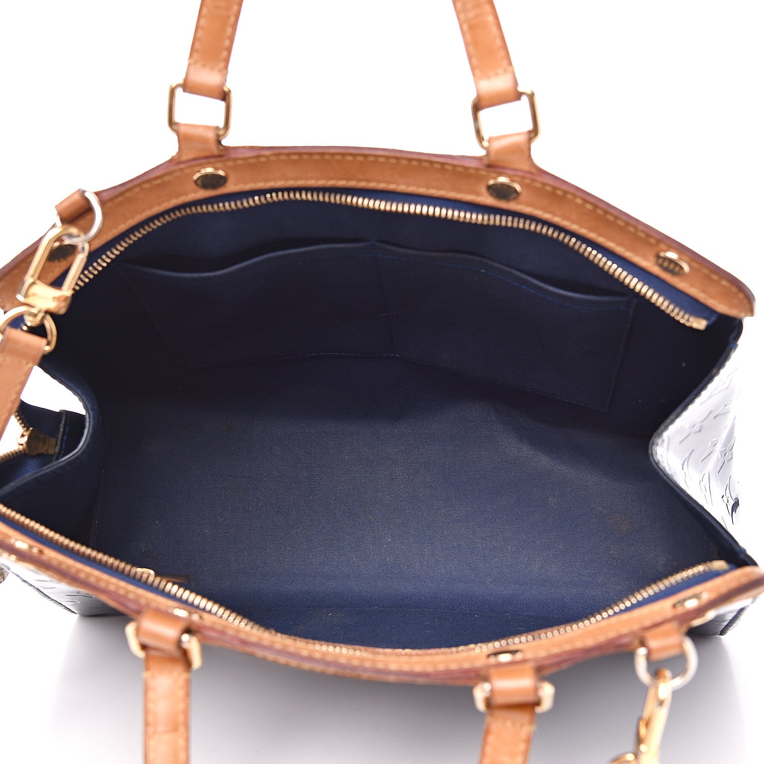 Louis Vuitton Vernis Brea MM Grand Blue 4 of 16