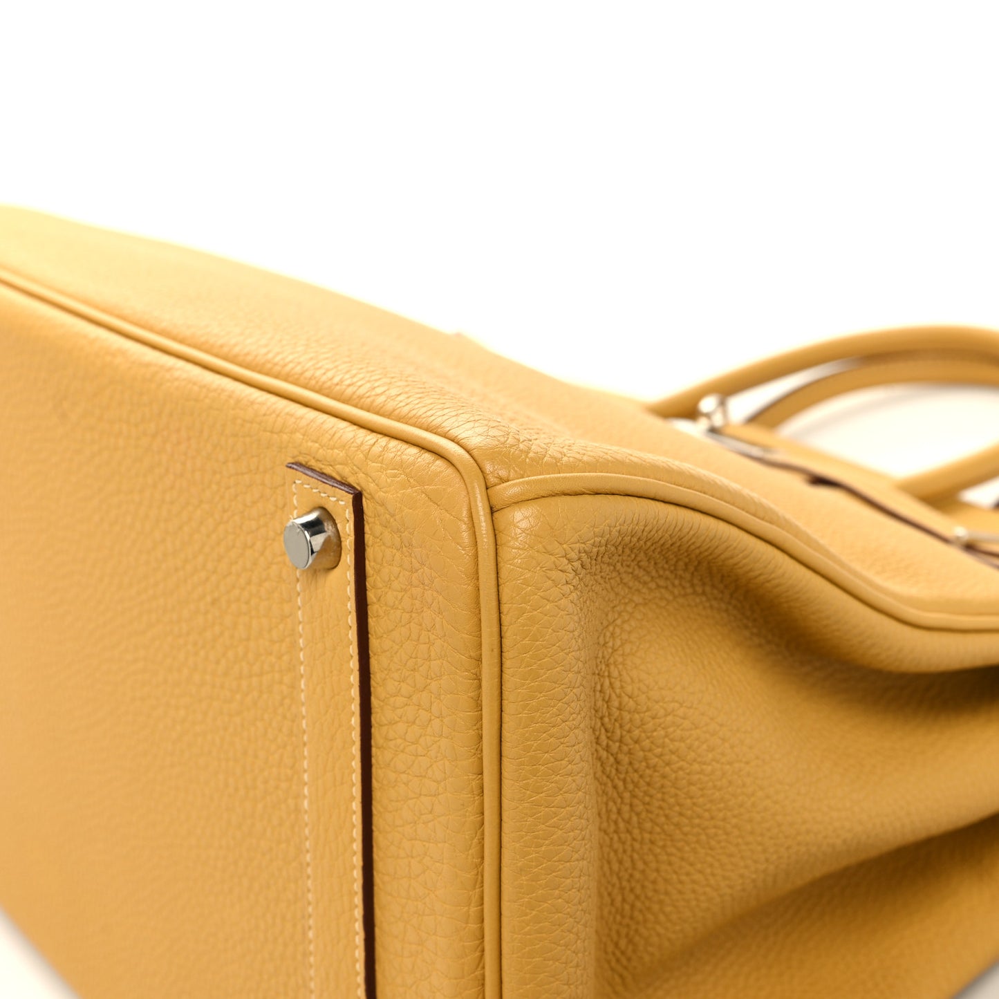 Togo Birkin 40 Jaune Sable