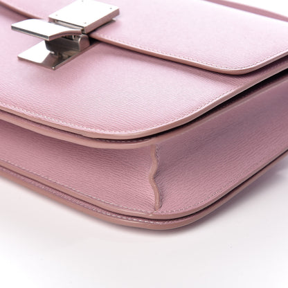 Celine Liege Calfskin Medium Classic Box Flap Bag Antique Rose 9 of 9