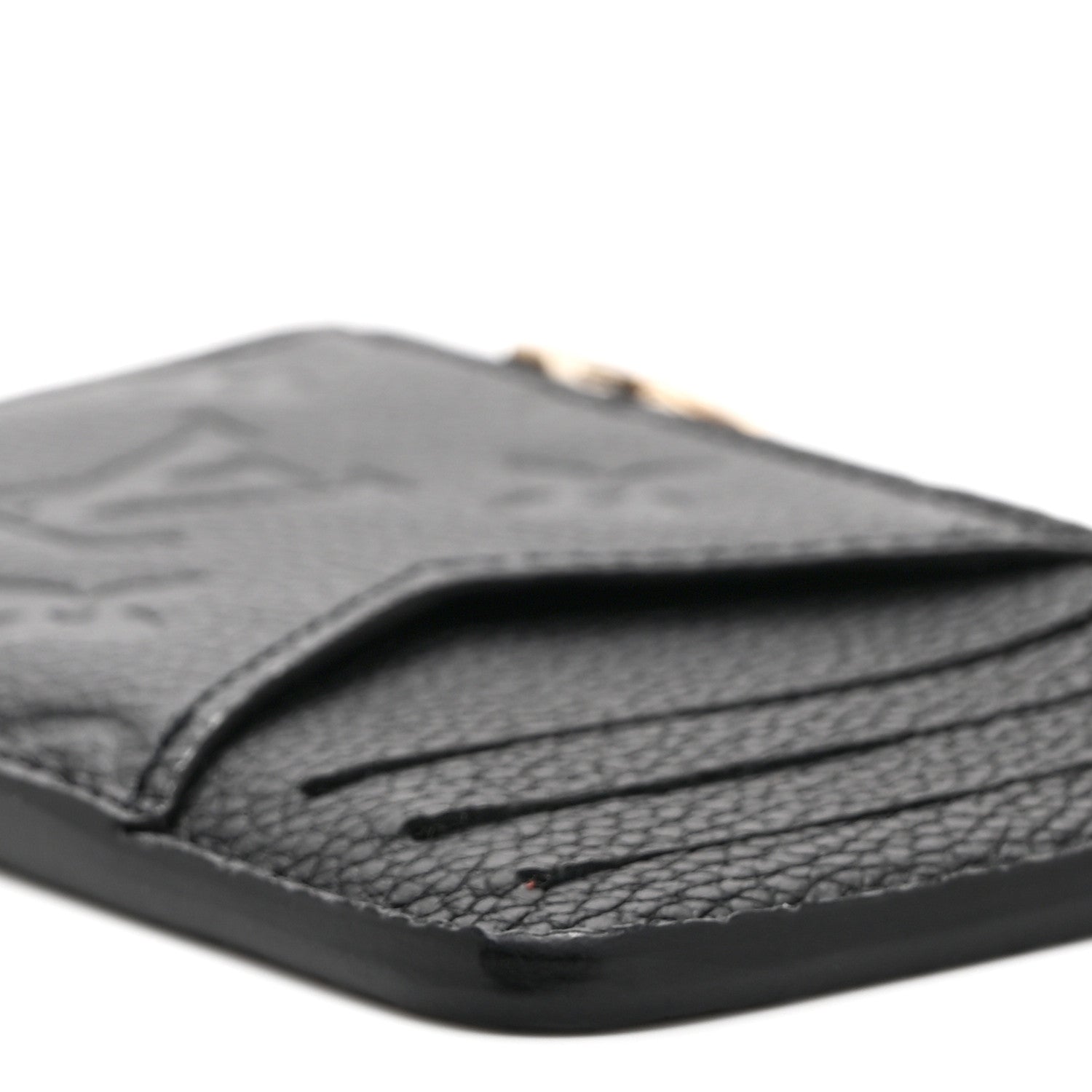 Louis Vuitton Empreinte Monogram Zipped Romy Card Holder Black 8 of 9