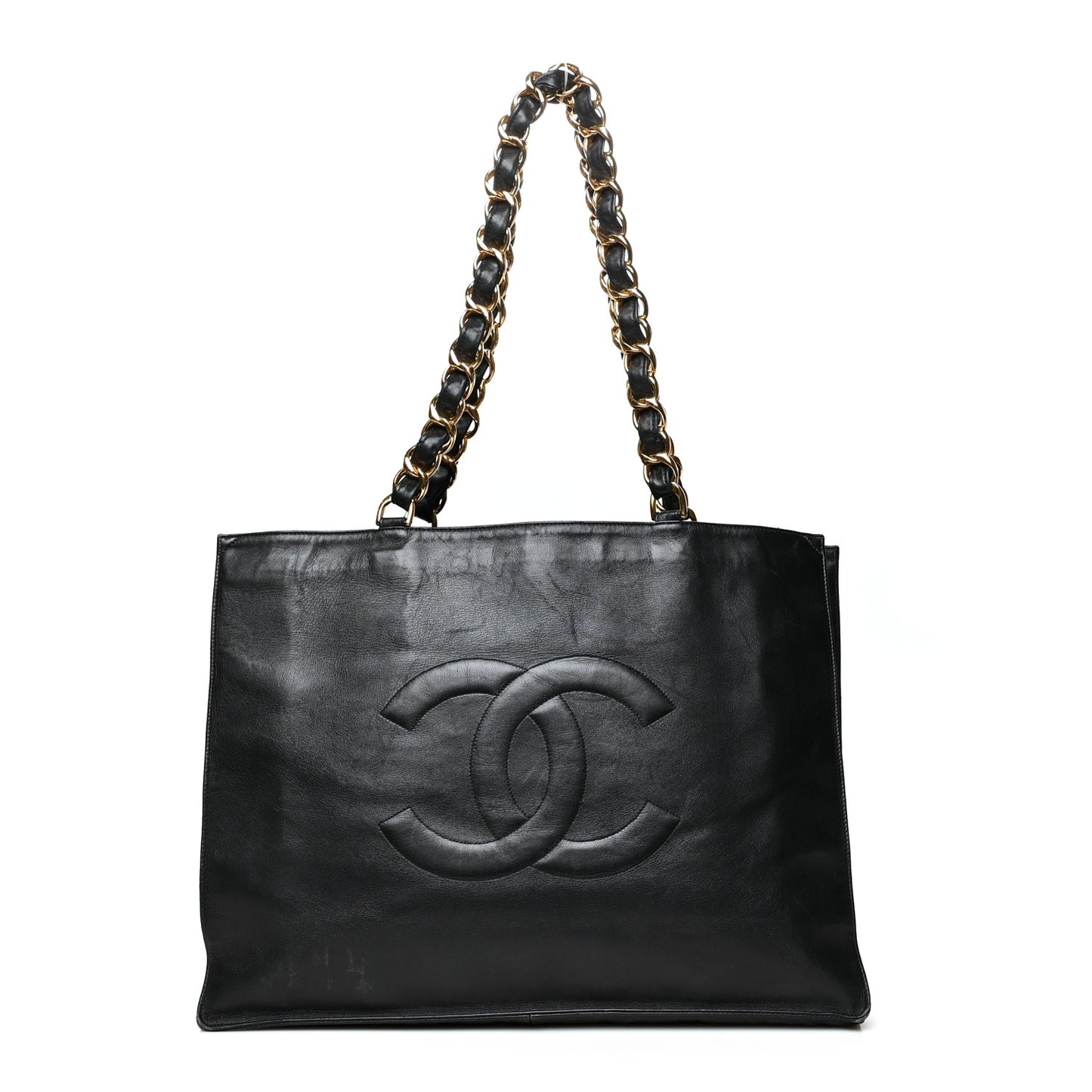 Lambskin CC Tote Black