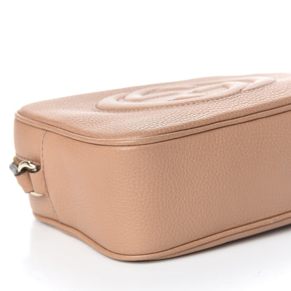 Gucci Pebbled Calfskin Small Soho Disco Bag Camelia 6 of 12