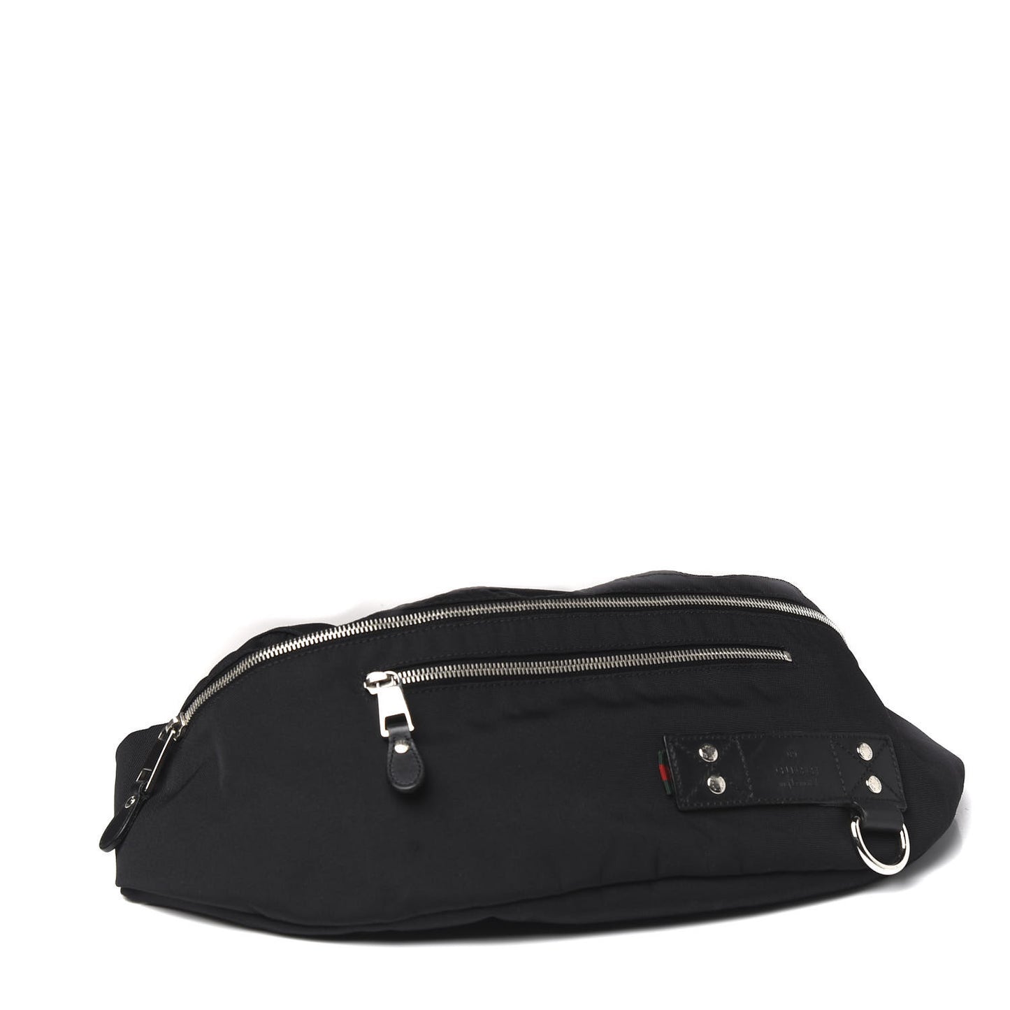 Nylon Web Belt Bag Black